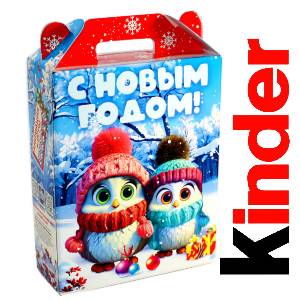 Детский подарок на Новый Год в жестяной упаковке весом 830 грамм по цене 3297 руб в Ясногорске